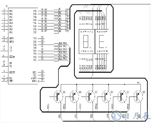 C51單片機LED數(shù)碼管計數(shù)器的設(shè)計